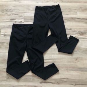 TWO PAIRS Aero Black Leggings